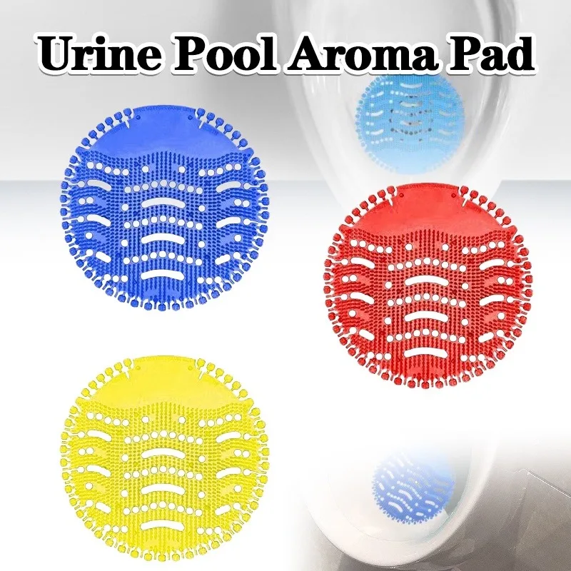 Urinal Screen Fragrance Block Men Toilet Air Freshener Deodorizer Filter Bathroom Hotel Restroom Odor Removal Spiked New