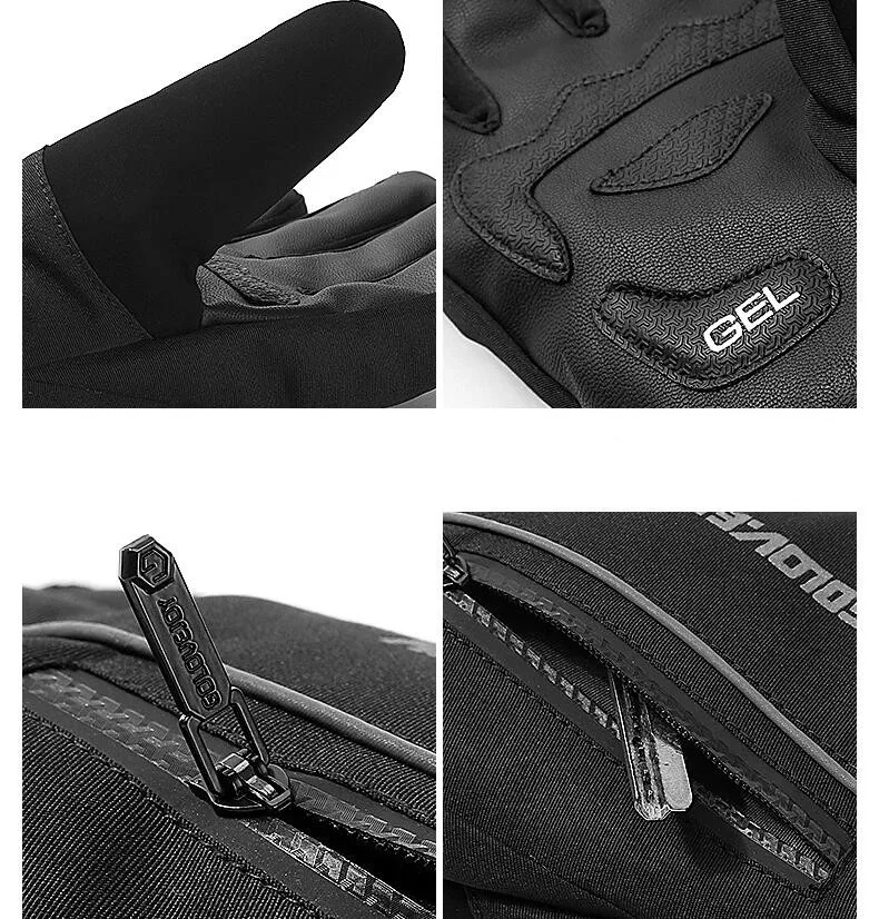 Guantes de esquí para Snowboard al aire libre, accesorios deportivos de invierno para ciclismo y esquí, novedad