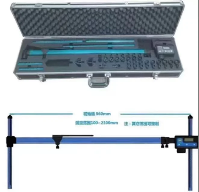 High Precision CNC Display 2D Car Body Measuring Rule For Automotive Sheet Metal Repair Beam Calibration