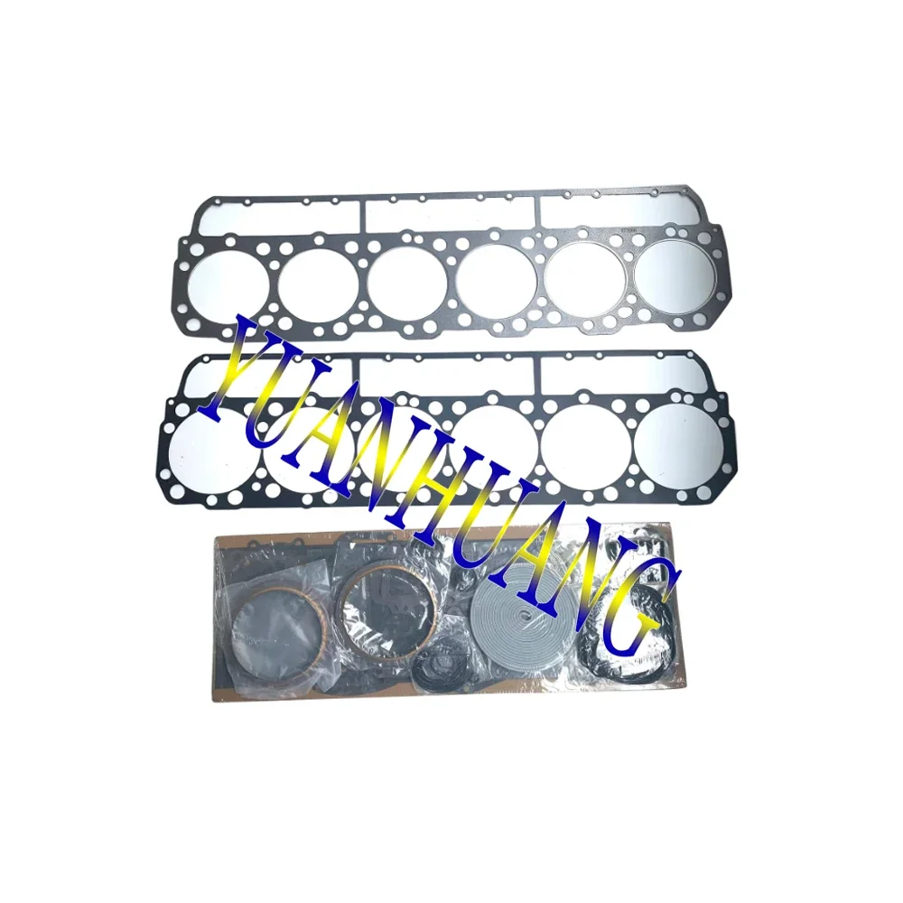 New 3406 Full Gasket Kit Engine Overhaul Kit 225-3099 3412 for Caterpillar Cat Cylinder Gasket Head Full Gasket Set