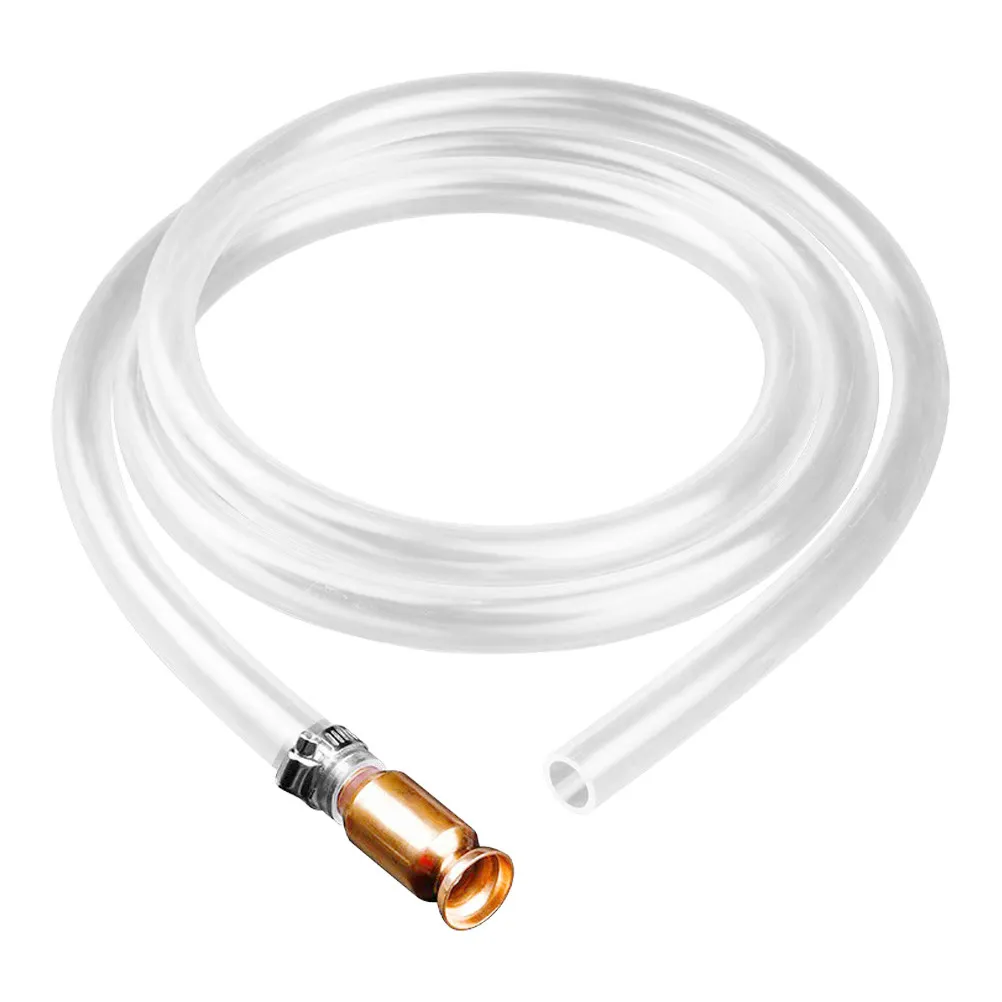 

Manual Siphon Hose Oil Transfer Pump PVC Copper Fitting Multi- Transfer Hose for Water Liquids