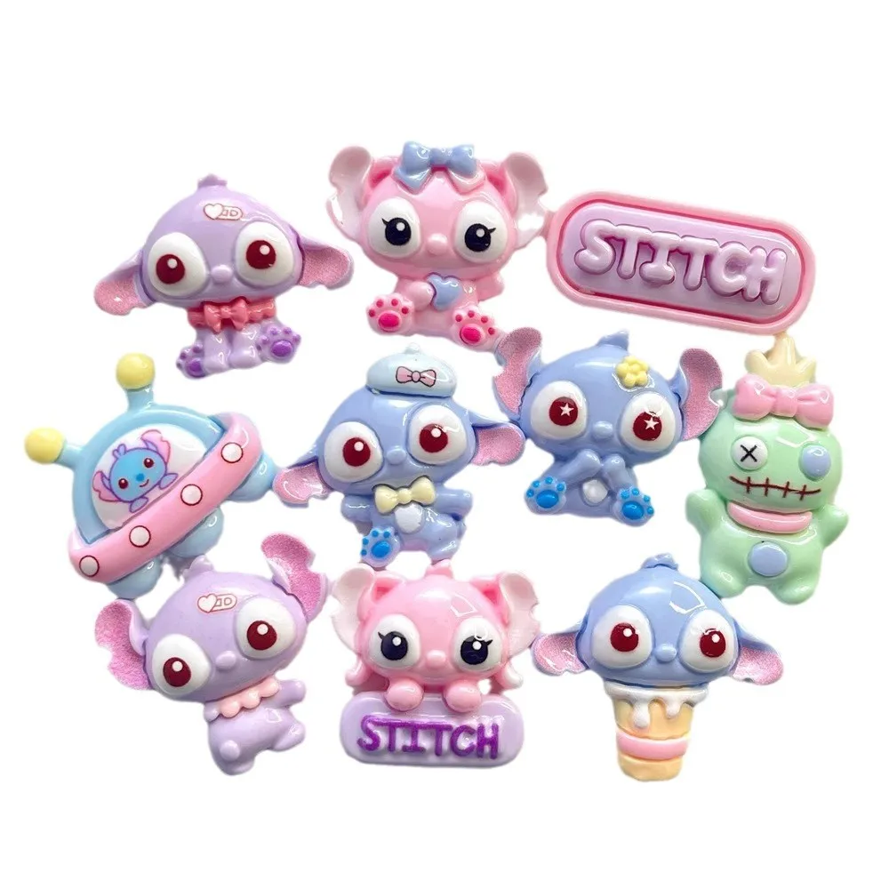 إكسسوارات راتينج ديدي الوردية الكرتونية الجديدة من مينيسو، غراء كريمي، إكسسوارات شعر مصنوعة يدويًا، جراب هاتف محمول، مادة قلادة