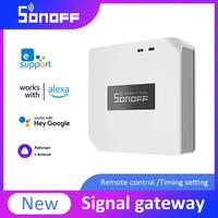 SONOFF RF BridgeR2 433MHz Hub Work With Motion Sensor/ Door Window Sensor RF Remote Controller Smart Home Alexa Google Home