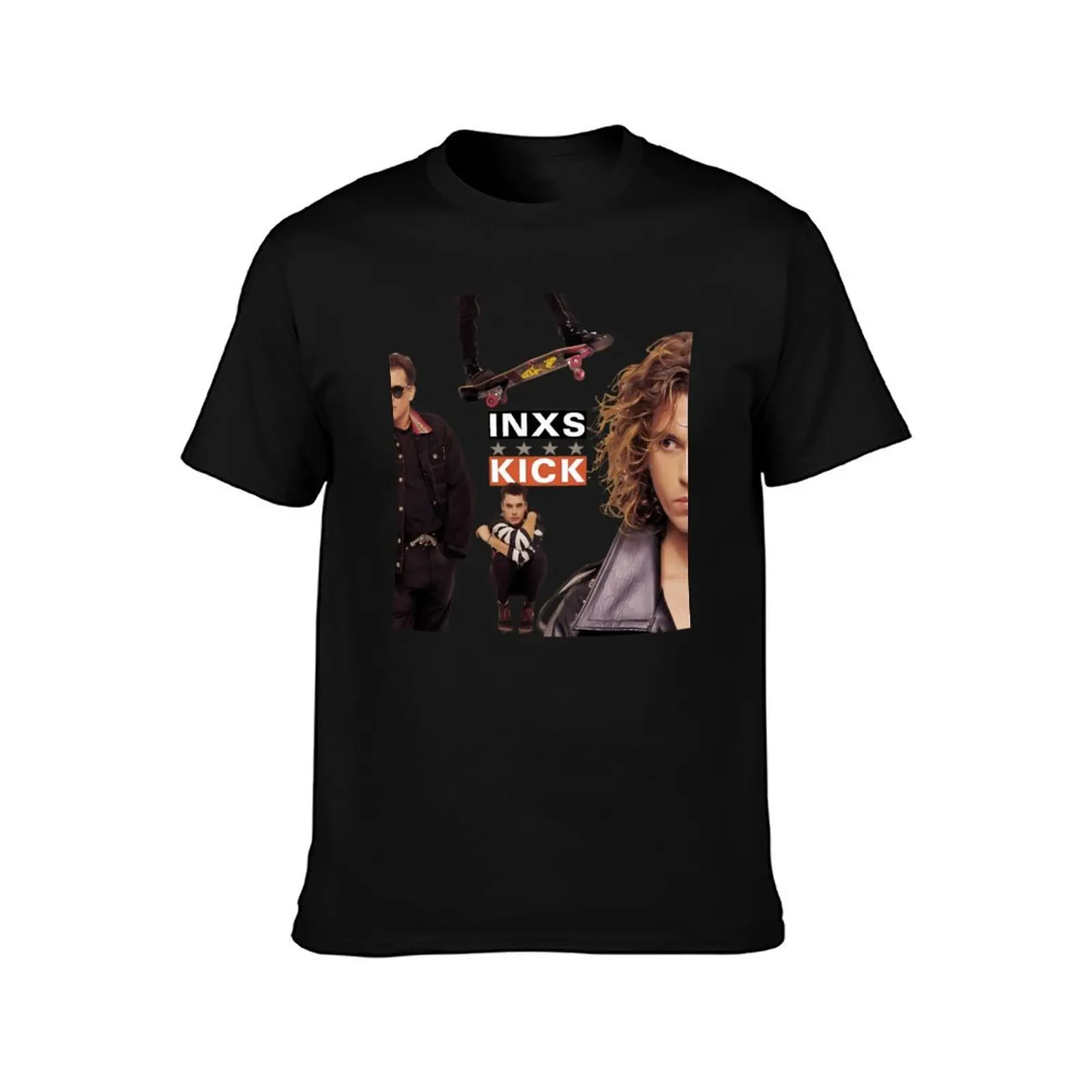 Inxs Kick 34 T-Shirt Independence Day Short Sleeve T-Shirt