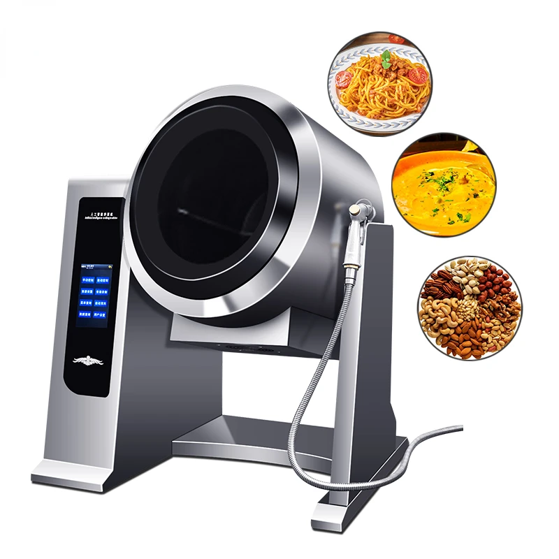 5KW Food Cooker Intelligent Automatic Electric Multifunctional Self kitchen Robot Cooking Machine Kitchen