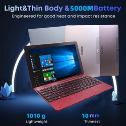 10.1 INCH 2GBRAM 32GB ROM RE101 WINDOWS 10 Z8350 CPU 64 Bit 1280 x 800 IPS HDMI-Compatible Dual Camera USB 3.0 Docking Keyboard