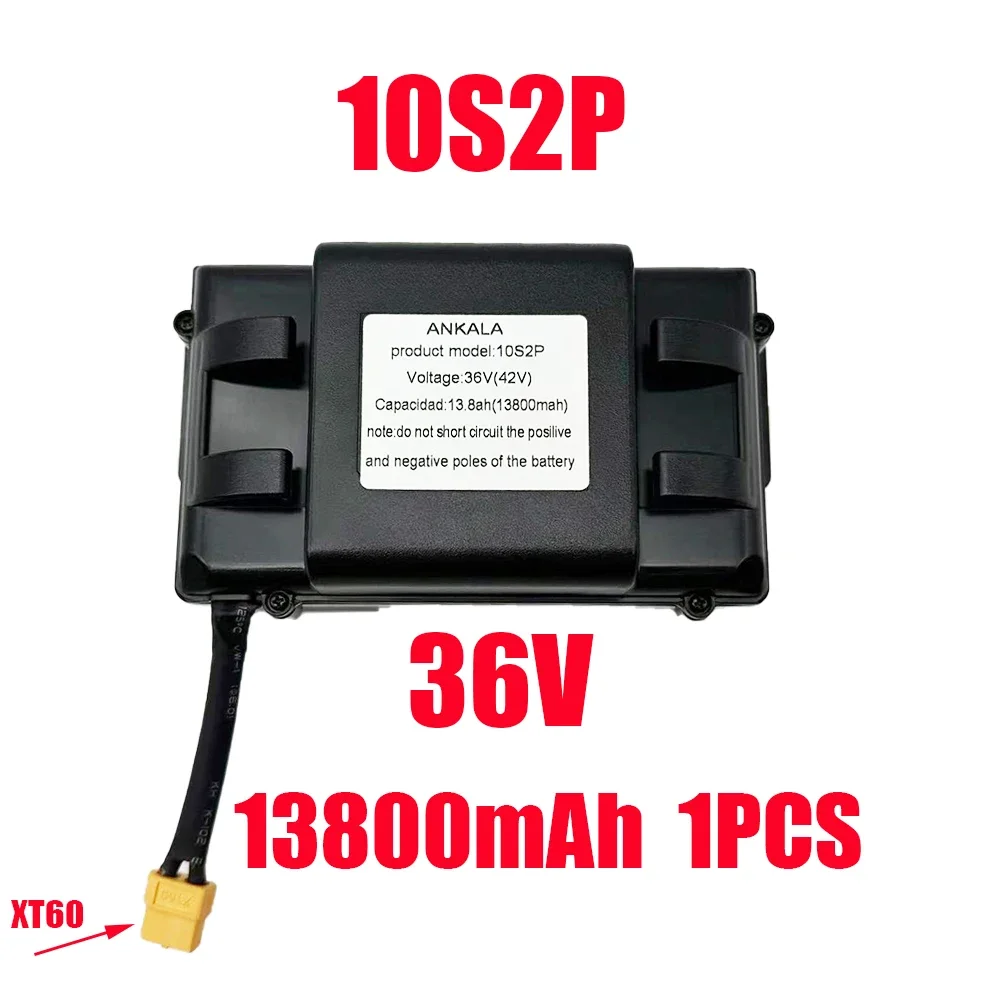 Hoge Capaciteit 36V 13800mAh 10s2p Lithium Oplaadbare Batterij, Echt voor Elektrische zelfbalancerende Scooter HoverBoard Eenwieler
