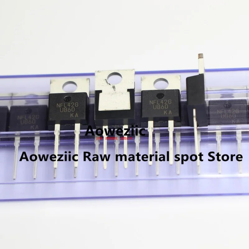 Aoweziic  2021+  100% New Imported Original MUR860G  U860 TO-220 Fast Recovery Diode 8A 600V