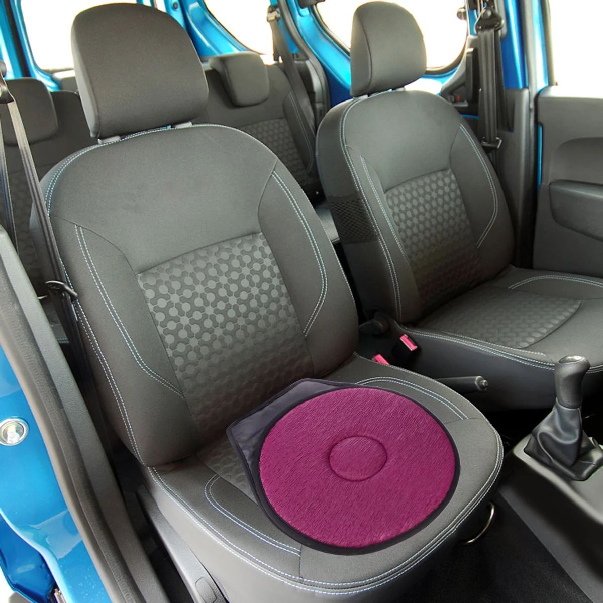 Car Swivel Cushion Aid Seat Revolving Car Seat Cushion Pad Revolving Protection Rotating for The Cars Office Chair