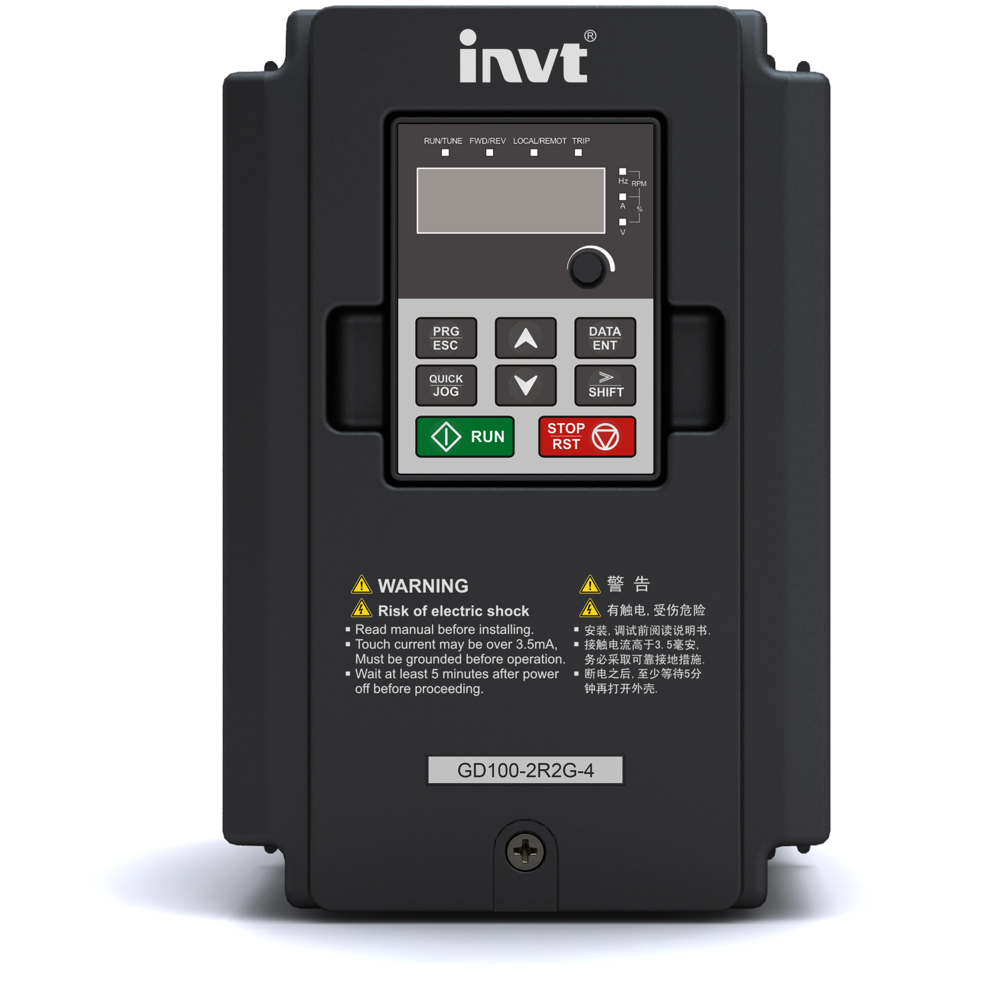 INVT Solar Pump Inverter Off-grid Solar Converter Dc to Ac 0.75kw