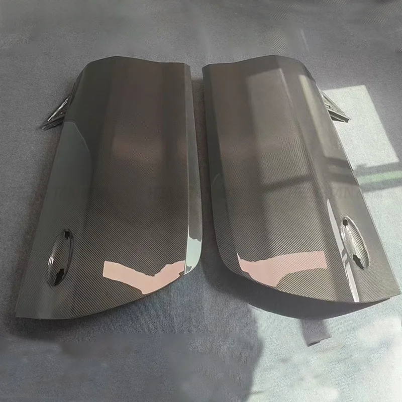 أبواب سيارة من ألياف الكربون الجافة الحقيقية عالية الأداء مناسبة للوحة باب ألياف الكربون الجافة BMW M4 G82
