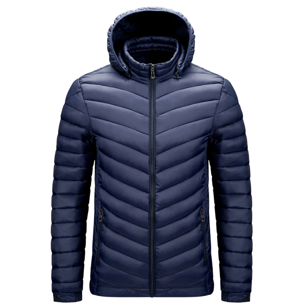 

2025 Ready-Made Large Size Rib Coat, Lightweight Cotton Coat, Men's Loose Autumn and Winter Cotton Coat, Exclusively Available for Cross-Border Sales