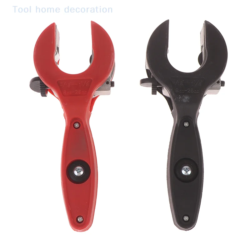 Tagliatubi per tubi da 8-29 mm Forbici a cricchetto in alluminio rame in acciaio inossidabile Tagliatubi per tubi Utensili manuali per taglio tubi in PVC/PU/PP/PE
