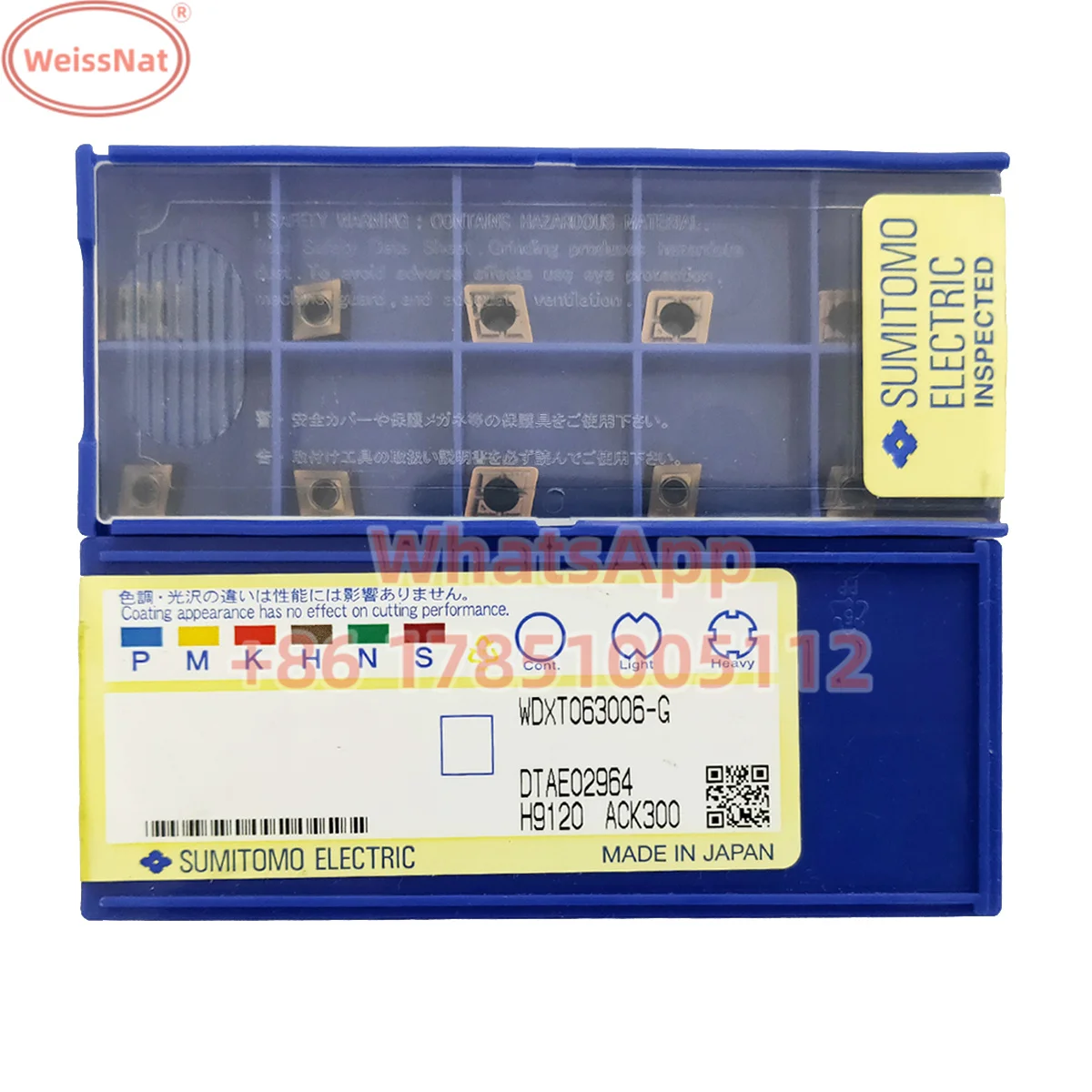 Imagem -04 - Inserção de Broca Sumitomo Wdxt042004 Wdxt052504 Wdxt063006 Wdxt073506 Wdxt094008 Wdxt125012 Wdxt156012-g Acp300 Ack300 Inserção de Broca Wdxt