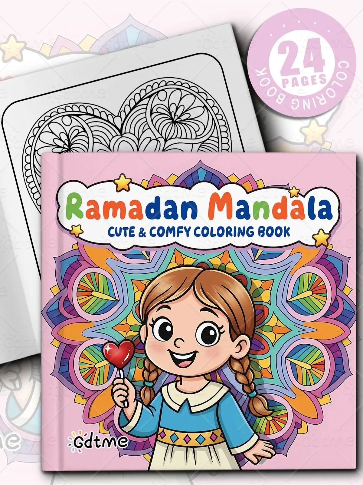 Ramadan Mandala-kleurboek voor volwassenen en tieners met leuke, gezellige dagelijkse activiteiten voor ontspanning (Cozy Spaces Coloring) - afbeelding 2