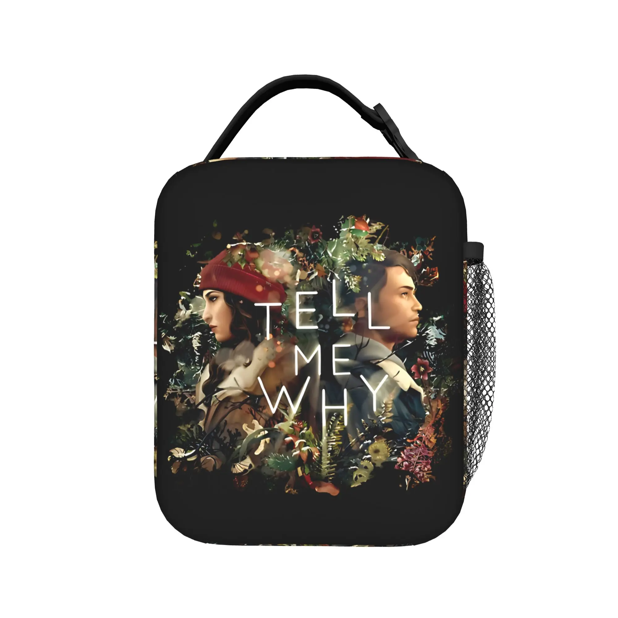 Life Is Strange Tell Me Why Insulated Lunch Bag Portable Game Meal Container Thermal Bag Tote Lunch Box Office  Outdoor Food Bag