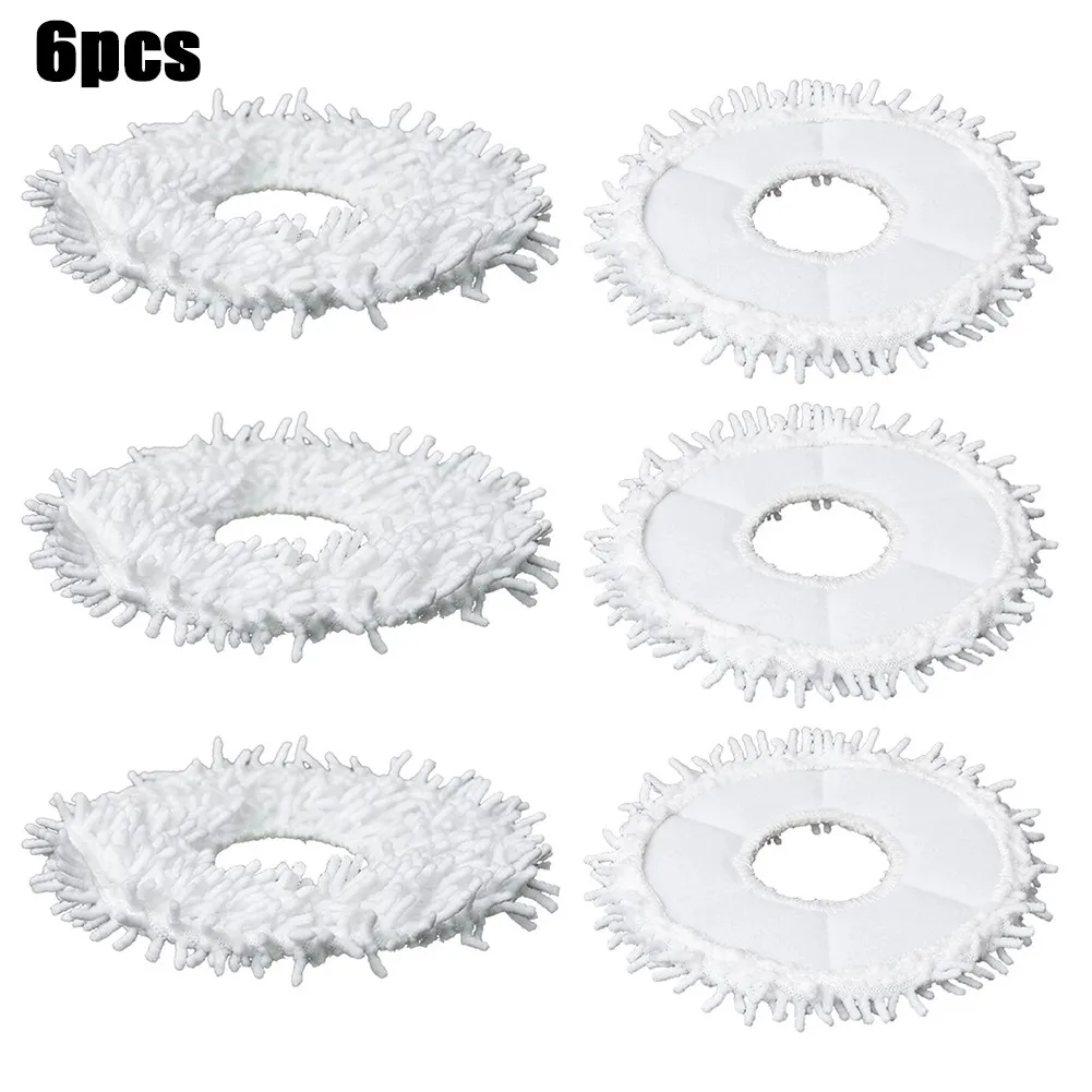 6 Pack Mopping Cloths For Yeedi Mop Station Self-cleaning Robot Replacement Mop Cleaning Pad Home Appliance Parts