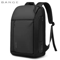 2023 New Business Backpack Men Fashion 15.6 in Laptop Backpack Work Man Bag Unisex Black Travel Male Backpack Mochila Waterproof