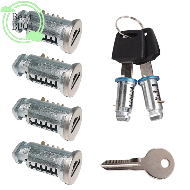 (BBQ4)Roof Rack Locks And Keys Lock Core Parts Lock Cylinder Kits For Car Rack System Roof Luggage Rack Accessories