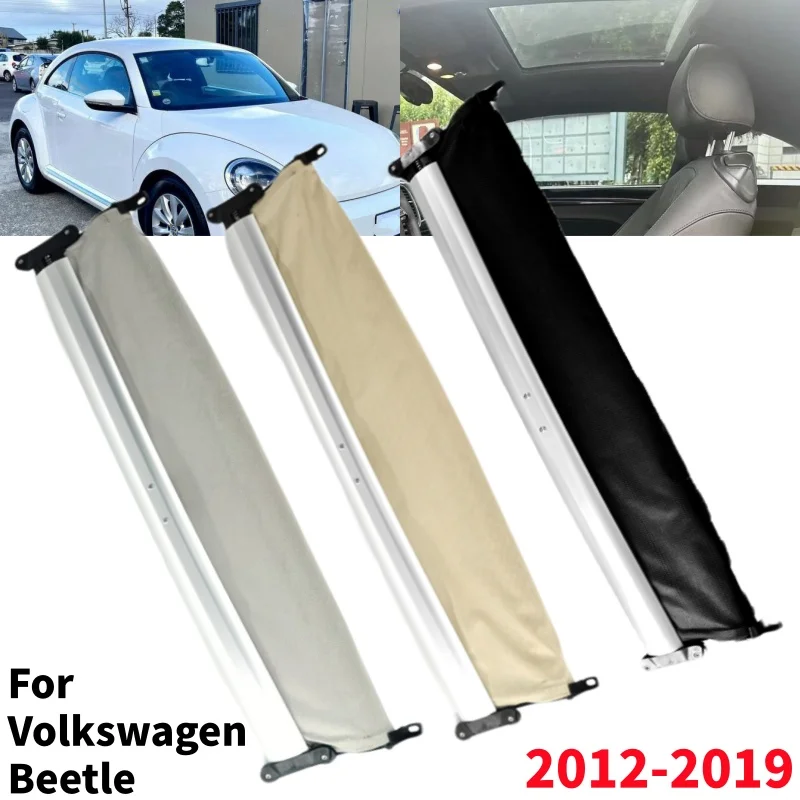 

5C5877307A For VW Beetle 2012-2019 Auto Sunroof Curtain Cover Car Curtain Roller Blind Accessories