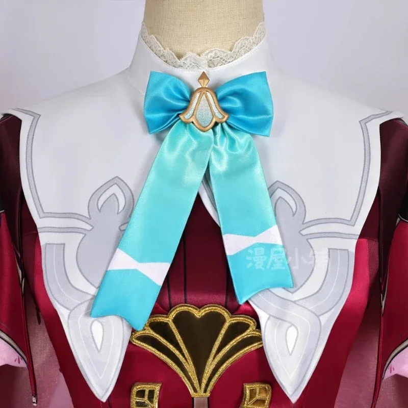 

DY20Hyacine Cosplay Honkai Star Rail Costume Dress Hat Uniform Women Girls Amphoreus Halloween Carnival Role Play Party Outfits2