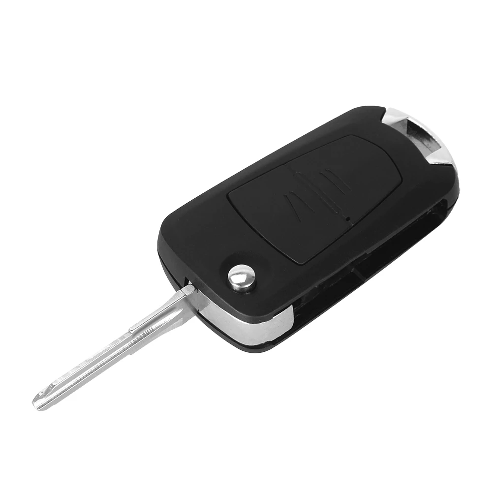 KEYYOU 2 Buttons Folding Car Key Shell Remote Flip Key Fob Case For Vauxhall Opel Astra Vectra Zafira Omega Key Shell Cover