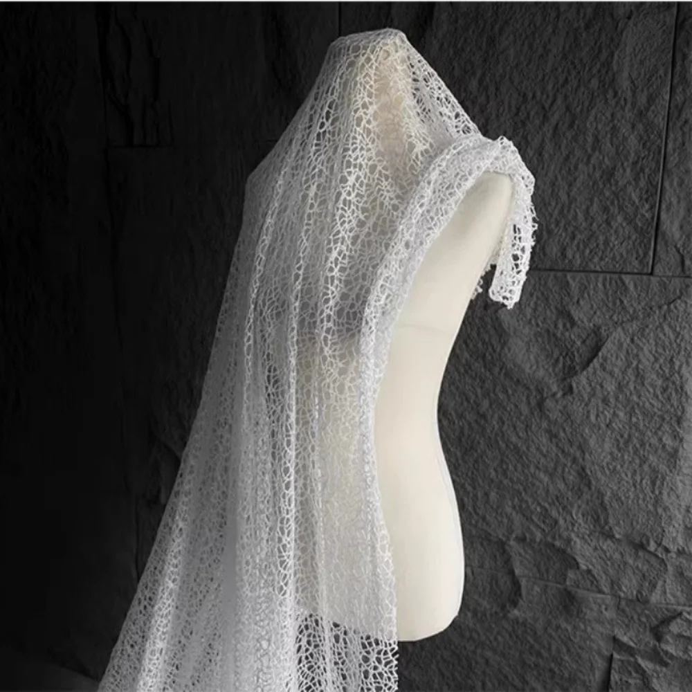 

Сетчатая ткань с эффектом мерцания, прозрачная, высококачественная, декоративная, для пошива платьев, дизайнерская ткань, для рукоделия, продается на метры