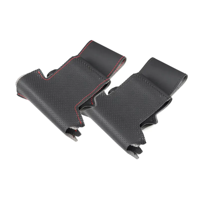 Braids on Steering Wheel For Hyundai i30 2009 For Elantra Touring 2010 2011 2012 Steering Wheel Hand Stitched Leather Cover Trim
