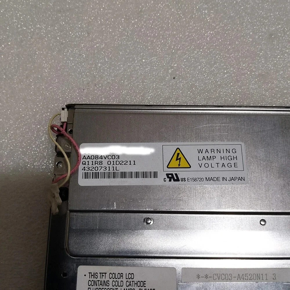 AA084VC03 layar tampilan LCD 8,4 inci 640*480 asli