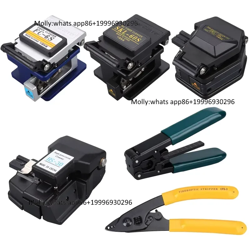 FTTH Fiber Optic Equipment FTTX Fiber Optic Tester Tool CFS-2/3 Stripper/FC-6S/SKL-60S/HS-30/SKL-6C Optic Fiber Cleaver