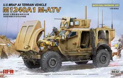 Rye Field Model RFM RM-5032 1/35 U.S MRAP All Terrain Vehicle M1240A1 M-ATV - Scale model Kit