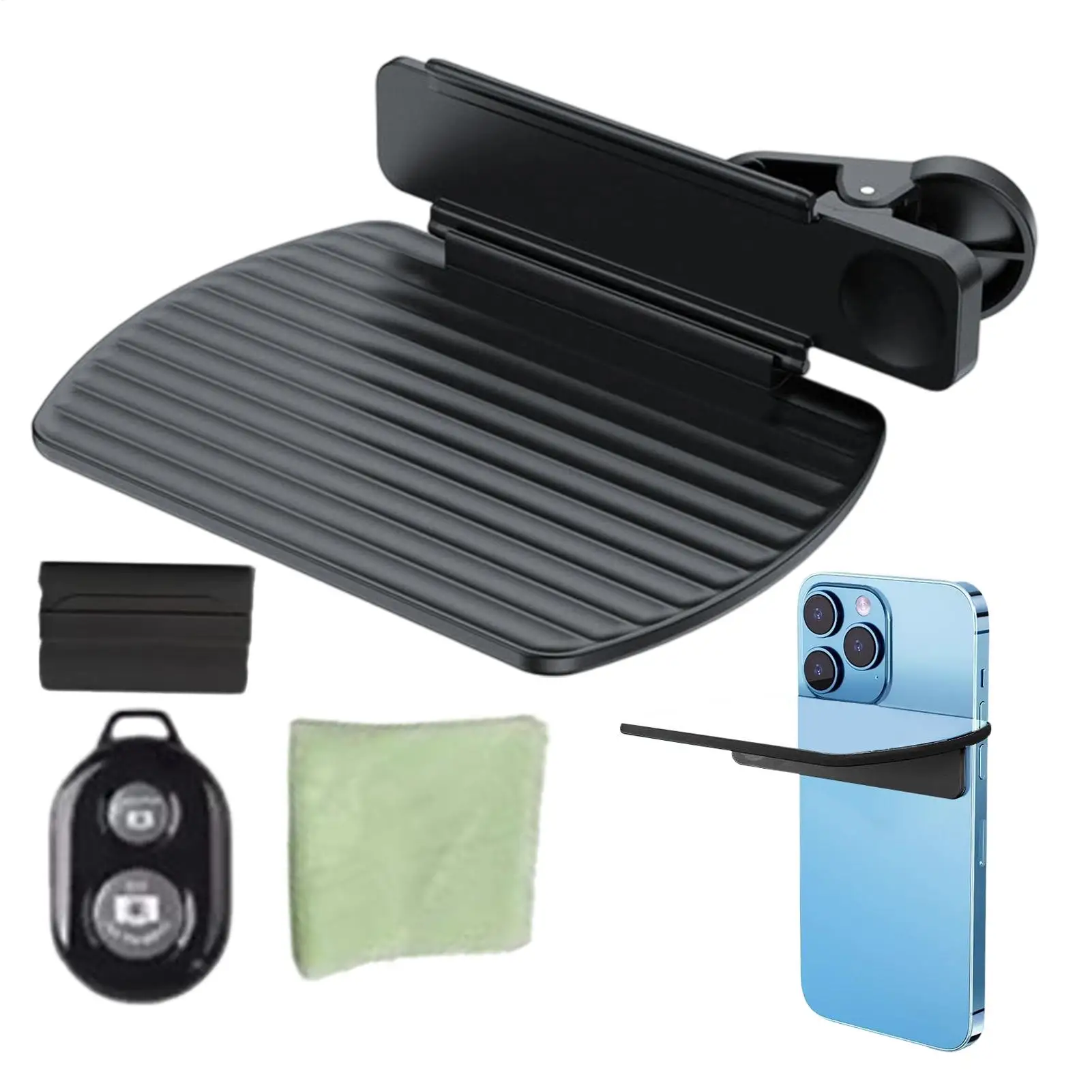 Sky Mirror Mobile Phone Reflection Shootings Smartphone Camera Mirror Reflection Clip Kit Vertical Horizontal Reflection Selfie