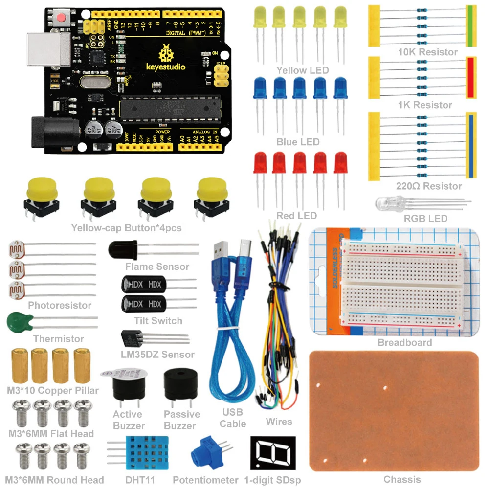 keyestudio-uno-r3-breadboard-kit-per-progetto-educativo-arduino-basato-su-scheda-di-sviluppo-uno-r3-per-kit-di-apprendimento-arduino