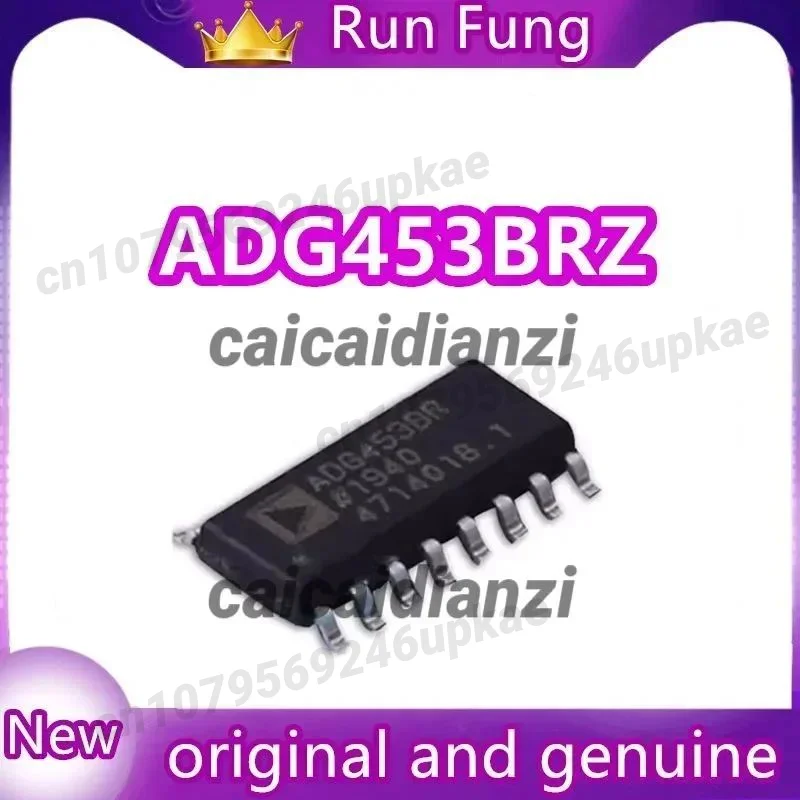

10Pcs/Lot ADG453BRZ ADG453 4 Circuit IC Switch 1:1 5Ohm 16-SOIC New Original