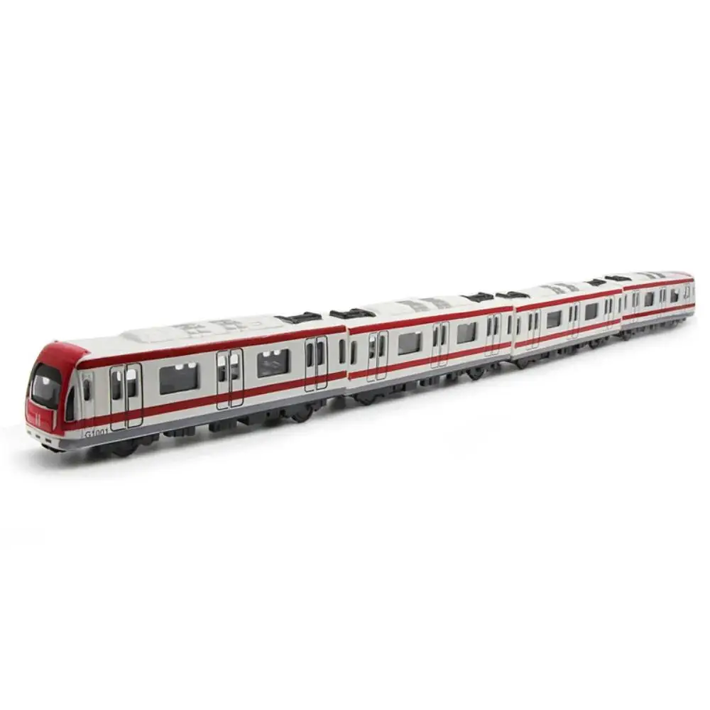 High-speed Metro Train Pull Back Connection Vehicle Model Kids Vehicle Children's Toy