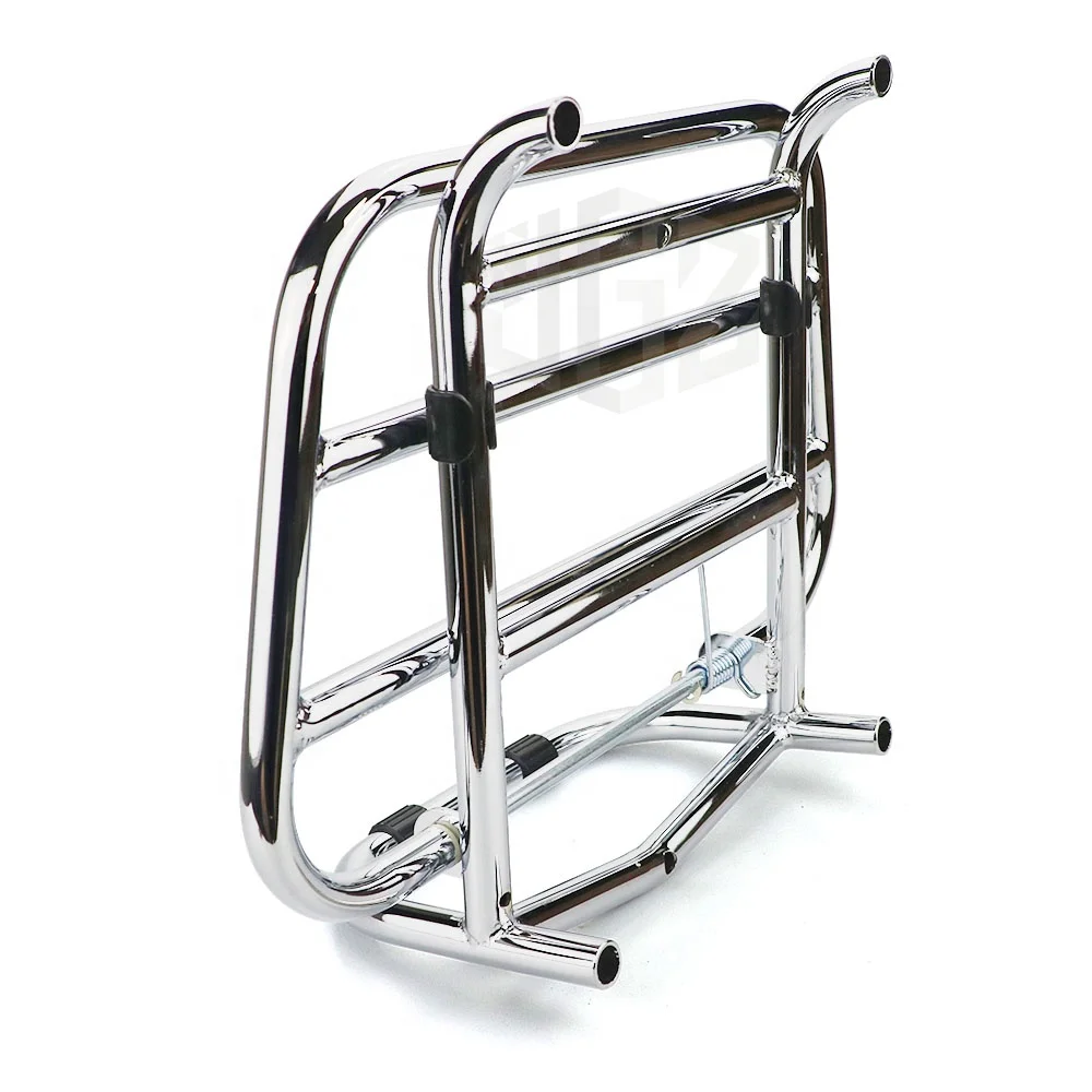 

STLF Motorcycle Front Luggage Rack Aluminum Front Shelf Holder Bracket Support Holder Plating for VESPA SPRINT PRIMAVERA 150 All