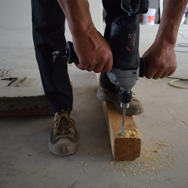 Accessori Mandrino Trapano per calcestruzzo Miscelatore chiave efficiente Fango di miscelazione Set di miscelatori per trapano preciso con manico a forcella Cavo elettrico da 1/2 pollice