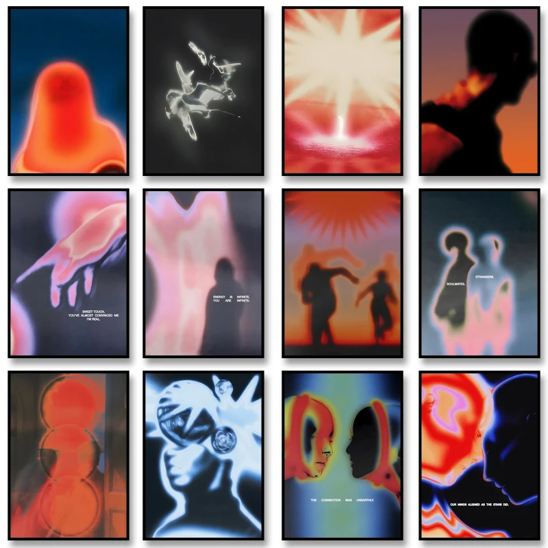 

Abstract Classic Hazy Beauty Poster Print Dreams Soul Canvas Painting Wall Art Picture for Modern Room Home Decoration