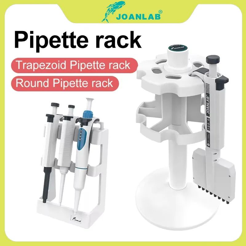 JOANLAB Laboratory Pipette Rack Trapezoid Pipette Stander And Round Pipette Holder For Placing Adjustable Pipette