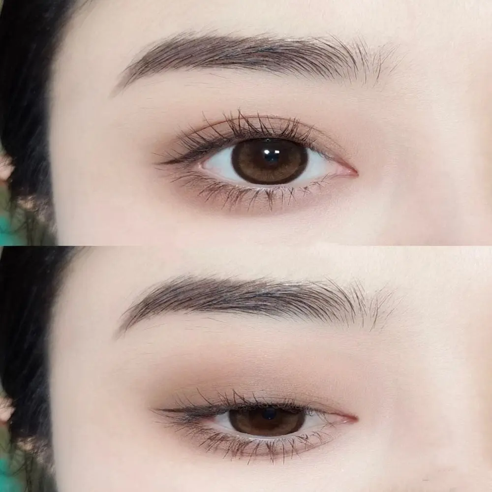 Ombretto in crema opaca Base per trucco Ombretto in purè di patate viola fumoso Idratante Crema monocromatica liscia Correttore per occhi