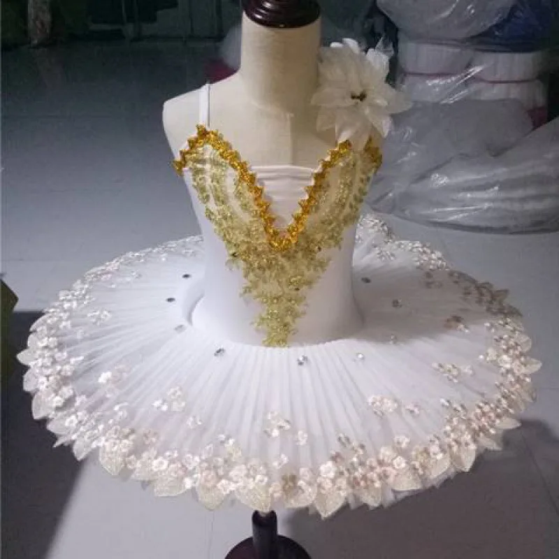 new-tutu-children's-tutu-embroidered-little-swan-dance-performance-suit