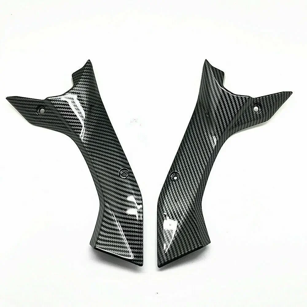 Carbon Fibre Color Side Air Duct Cover Fairing Insert Part For Yamaha YZF R6 2017 2018 2019 2020