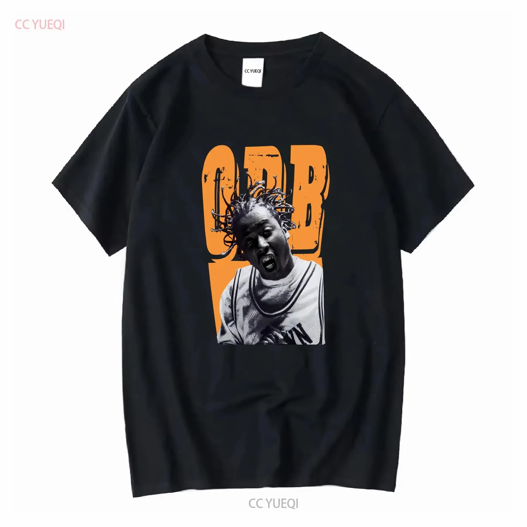 OL DIRTY BASTARD FACE T SHIRT vintage Washed Comfortable fashion Slightly Stylish streetwear graphic homme Breathable Soft