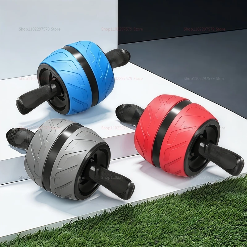 أسطوانة رياضية صغيرة للبطن مع وسادات للركبة، معدات تدريب غير قابلة للانزلاق للتدريب الأساسي في صالة الألعاب الرياضية المنزلية، آمنة وموثوقة