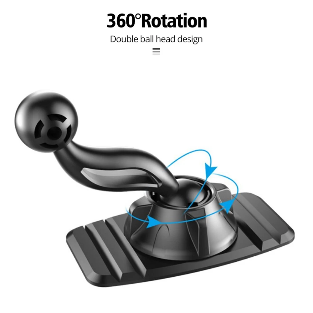 Universal 17mm Kugelkopf Auto Dashboard Aufkleber Basis 360 Grad Rotation Auto Telefon Halter Mobiltelefon Unterstützung Halterung Zubehör – Detail 7