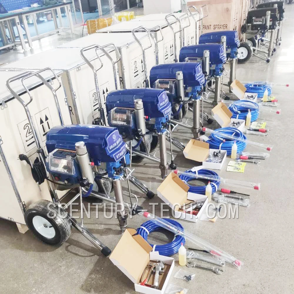Mark V Airless Paint Sprayers,High Pressure Heavy Duty Airless Putty Sprayer ST-600TX