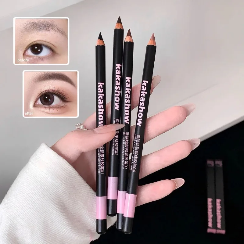 4-Farben-Gel-Eyeliner Aegyo Sal Stift Nude Pink Lying Silkworm Langanhaltender Natürlicher Unterer Wimpernkranz Augen-Make-up Highlighter-Stift – Detail 12