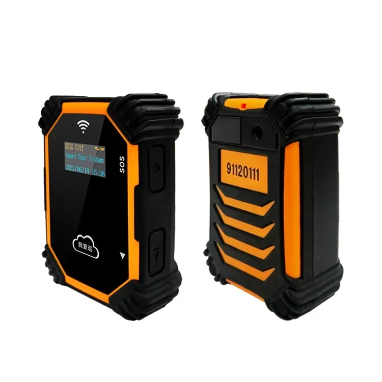 Sistema di monitoraggio della pattuglia della guardia di sicurezza con tag RFID 4G GPRS GSM GPS RFID basato su cloud impermeabile