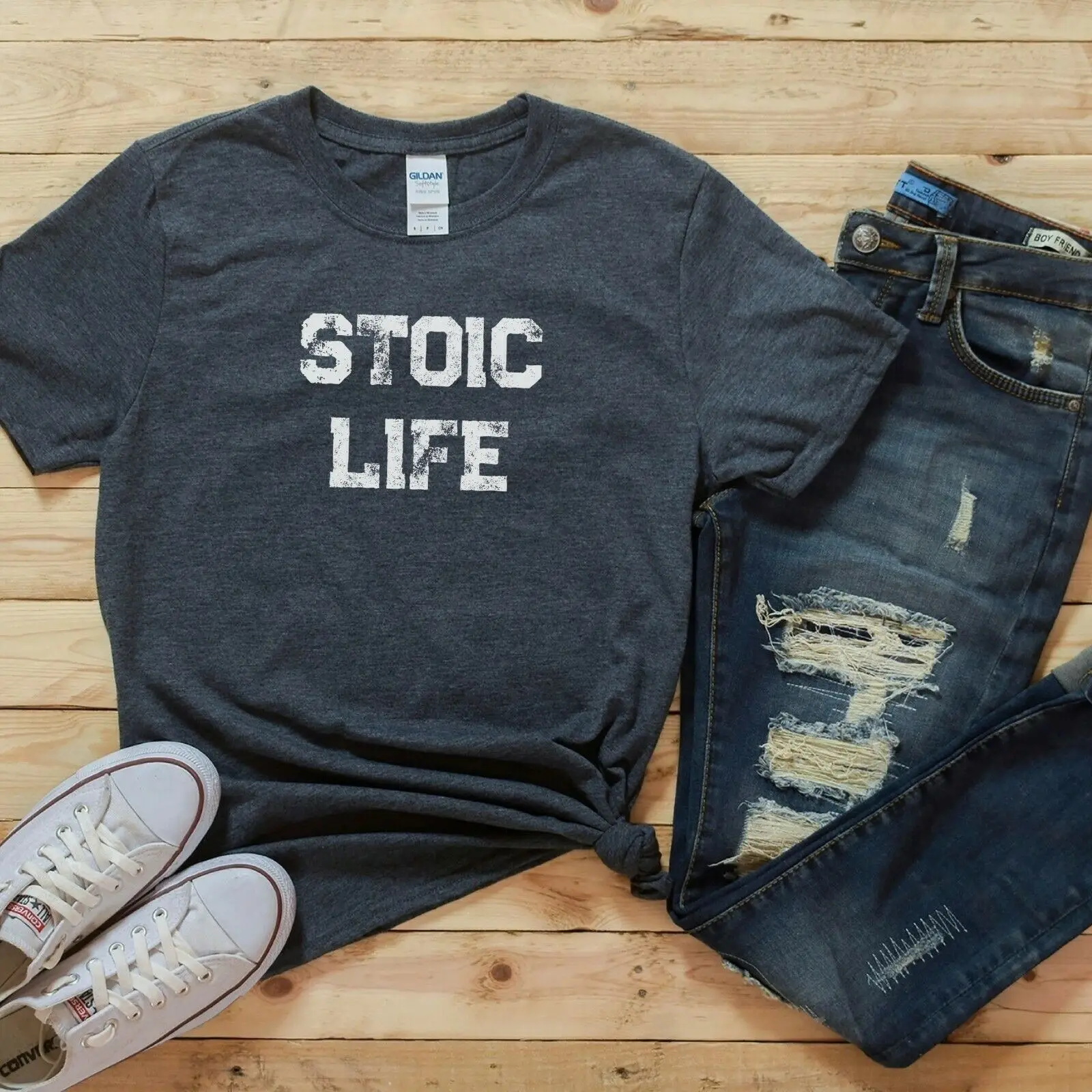 STOIC PHILOSOPHY STOICISM SHIRT TEE EQUALITY SHIRT ANTI RACIST MARCUS AURELIUS