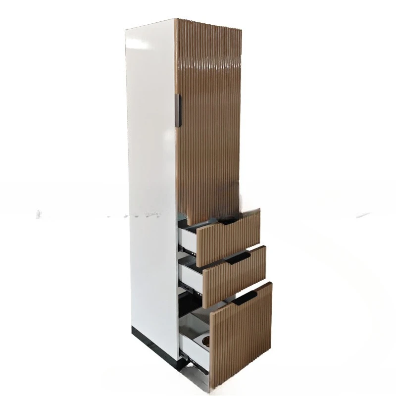 Simple barber shop tool cabinet, barber cabinet, beauty salon hair tool cabinet, locker storage cabinet